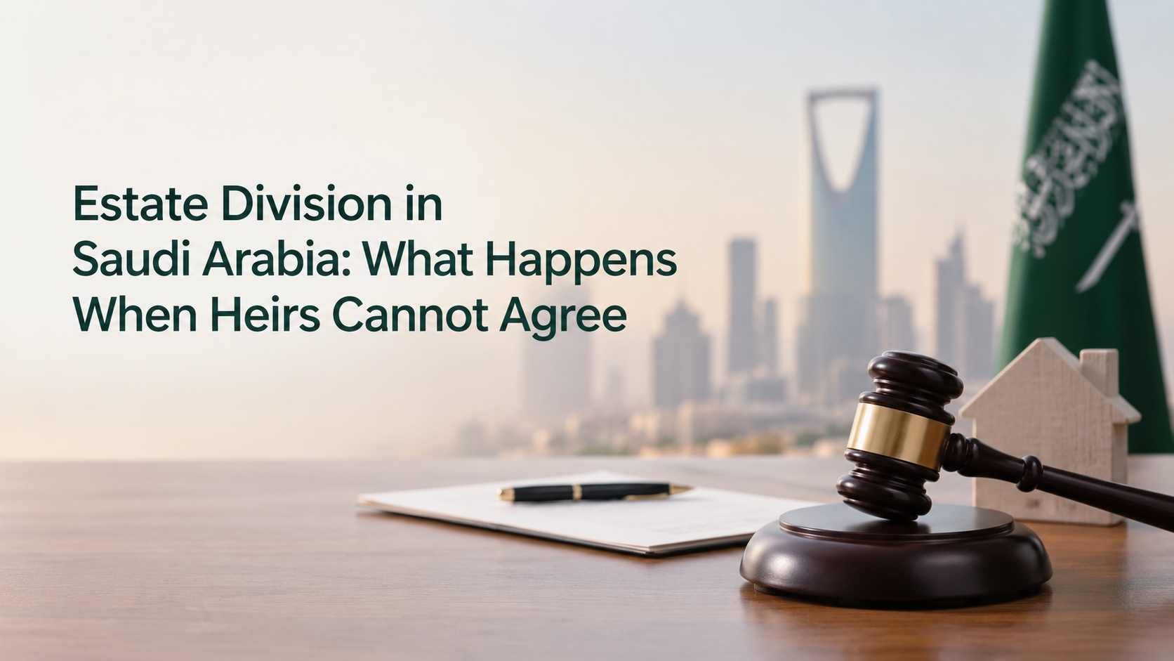 Estate Division in Saudi Arabia: What Happens When Heirs Cannot Agree